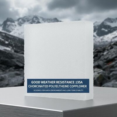 Good Weather Resistance 135A Chlorinated Polyethylene Copolymer Designed for Harsh Environments and Long Term Stability
