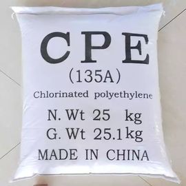 塩素で処理されたポリエチレン ポリ塩化ビニールの影響の修飾語CPE 135A CAS 63231-66-3