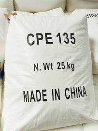 CPE 135A 白い粉 1.35 G/cm3 0.75% 揮発性 63231-66-3 密度の高い粉末ポリマー